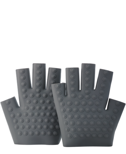 In Good Hands: Textured Silicone Massage or Bath Gloves